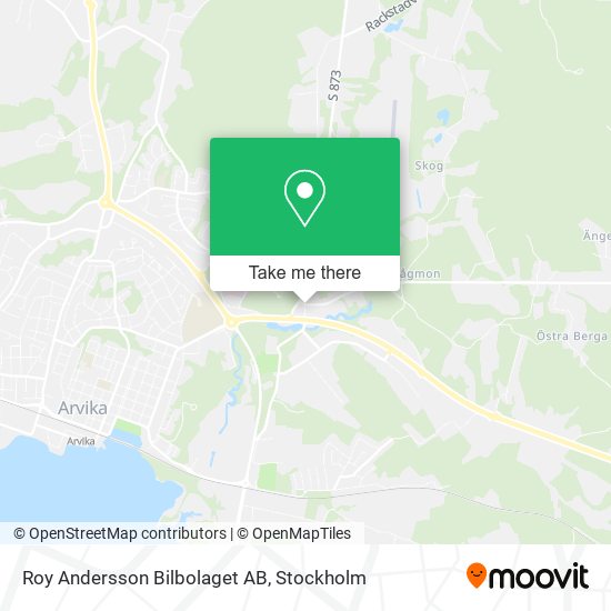 Roy Andersson Bilbolaget AB map