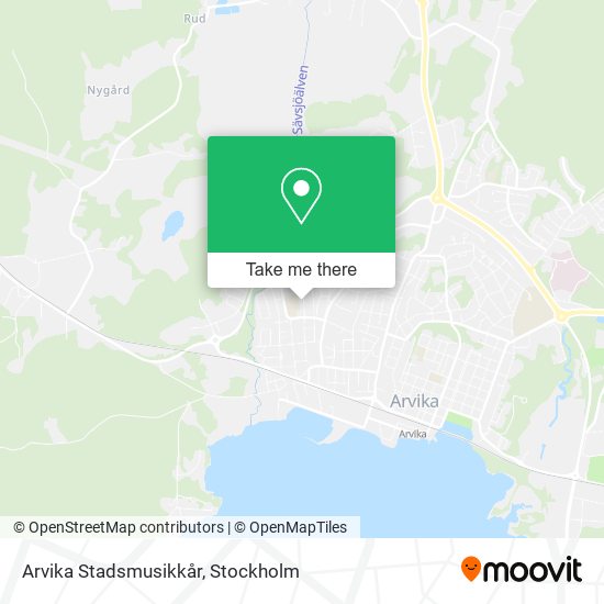 Arvika Stadsmusikkår map