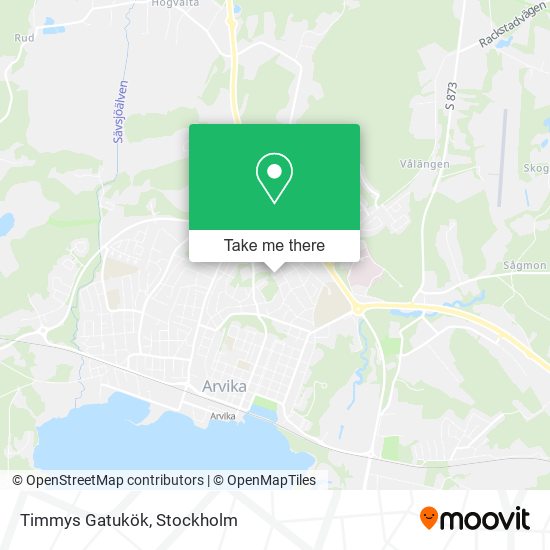 Timmys Gatukök map