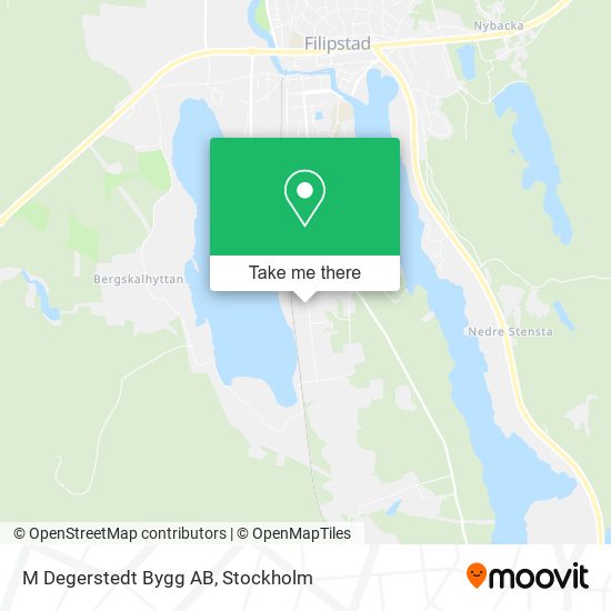 M Degerstedt Bygg AB map