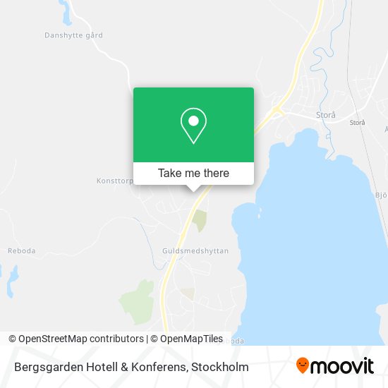 Bergsgarden Hotell & Konferens map