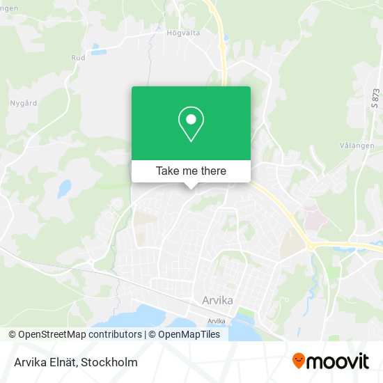 Arvika Elnät map