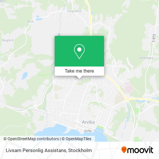 Livsam Personlig Assistans map