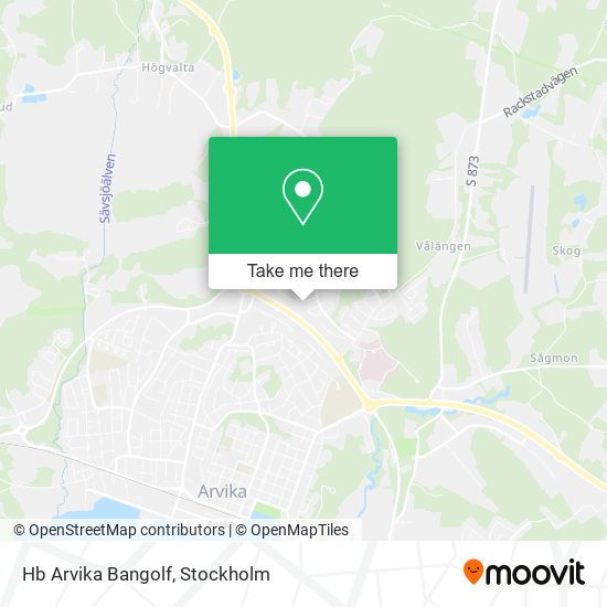 Hb Arvika Bangolf map