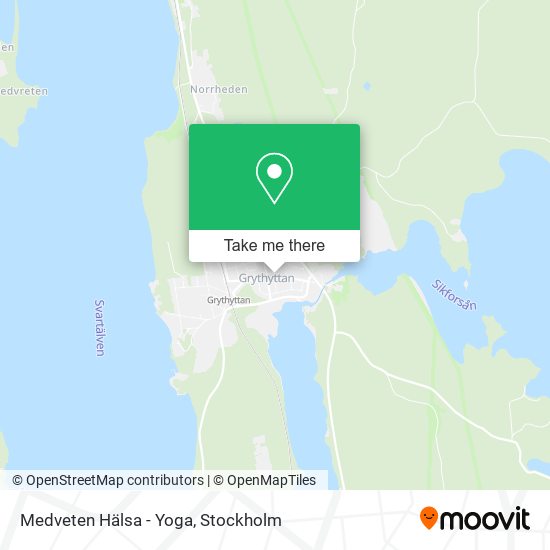 Medveten Hälsa - Yoga map