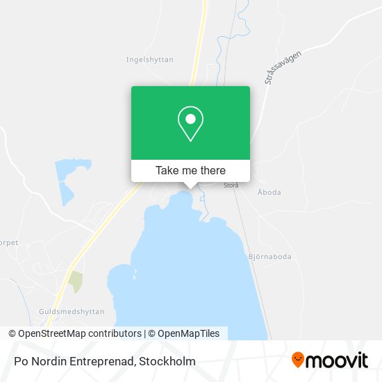 Po Nordin Entreprenad map