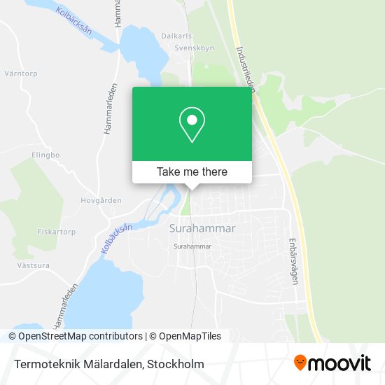 Termoteknik Mälardalen map