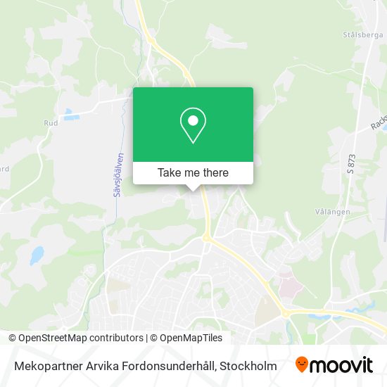 Mekopartner Arvika Fordonsunderhåll map