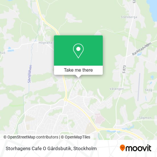 Storhagens Cafe O Gårdsbutik map