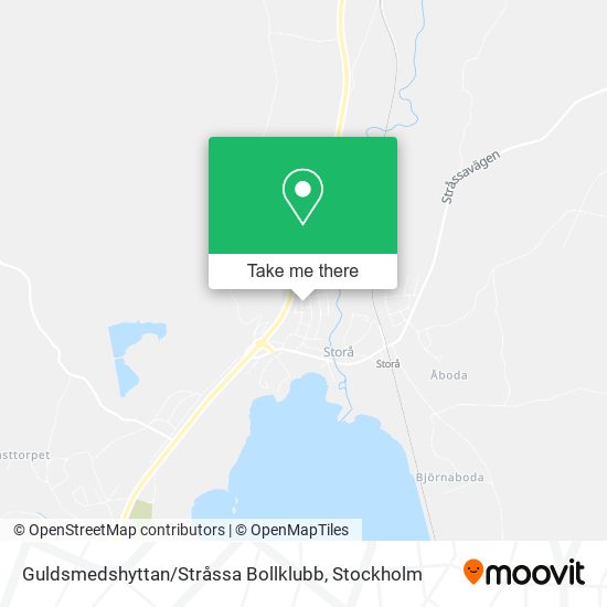 Guldsmedshyttan / Stråssa Bollklubb map