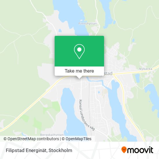 Filipstad Energinät map