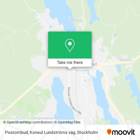 Postombud, Konsul Lundströms väg map