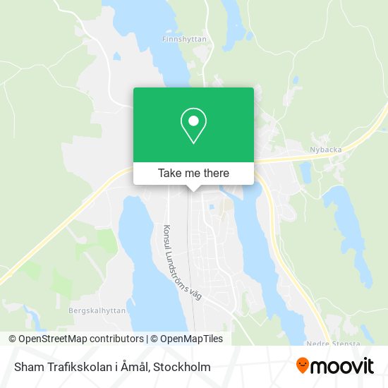 Sham Trafikskolan i Åmål map