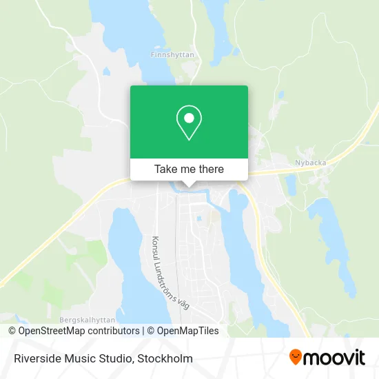 Riverside Music Studio map