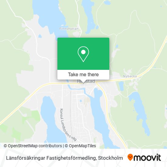 Länsförsäkringar Fastighetsförmedling map