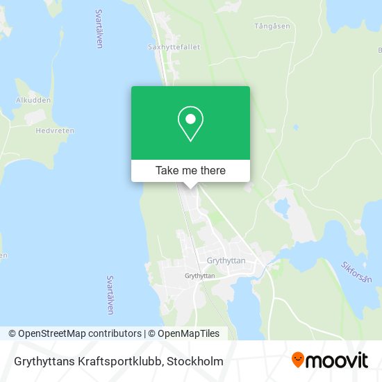 Grythyttans Kraftsportklubb map