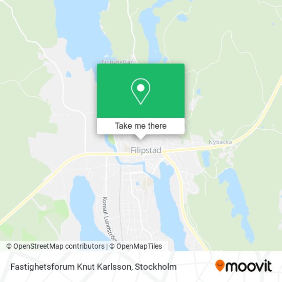 Fastighetsforum Knut Karlsson map