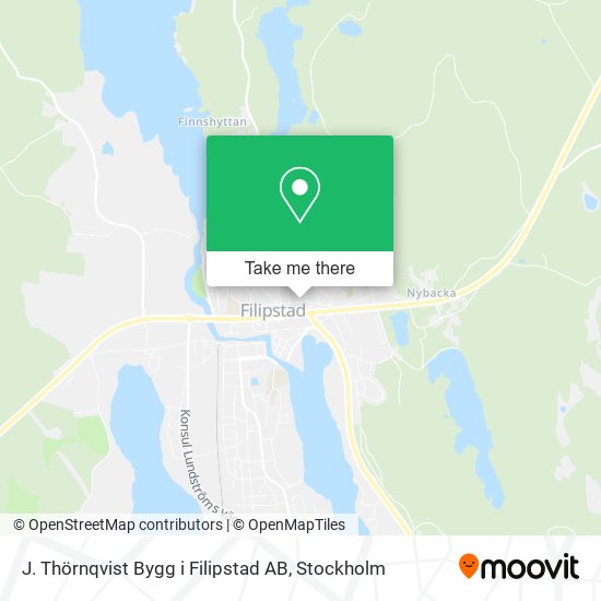 J. Thörnqvist Bygg i Filipstad AB map