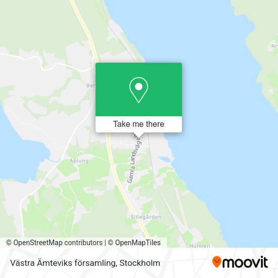 Västra Ämteviks församling map