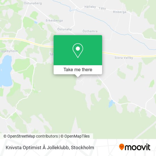 Knivsta Optimist Å Jolleklubb map