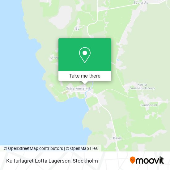 Kulturlagret Lotta Lagerson map