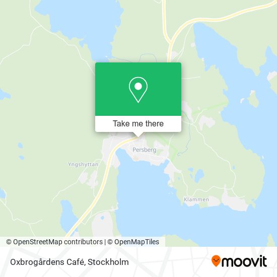 Oxbrogårdens Café map