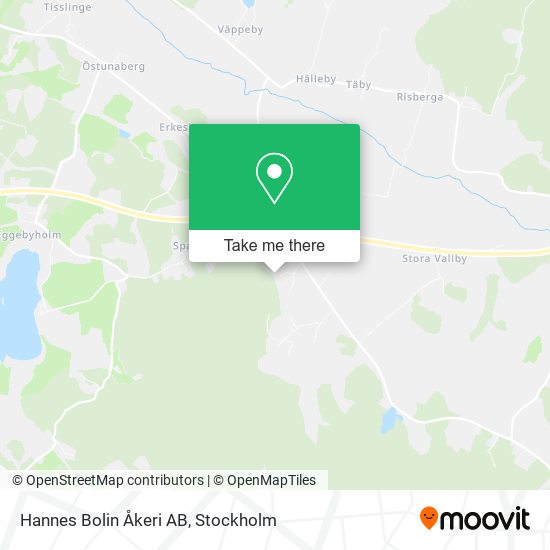 Hannes Bolin Åkeri AB map