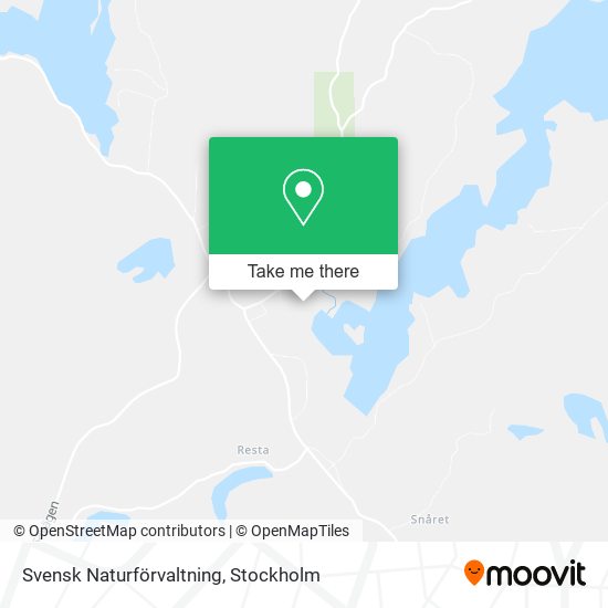 Svensk Naturförvaltning map