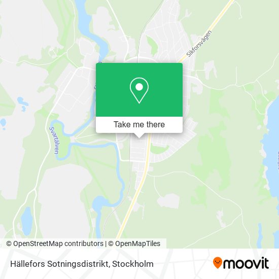Hällefors Sotningsdistrikt map