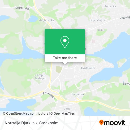 Norrtälje Djurklinik map