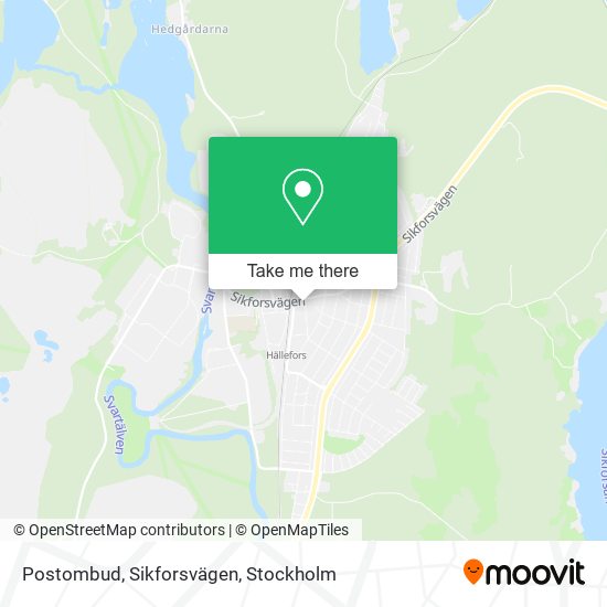 Postombud, Sikforsvägen map