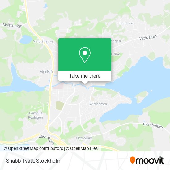 Snabb Tvätt map