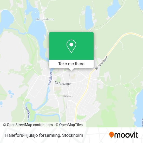 Hällefors-Hjulsjö församling map