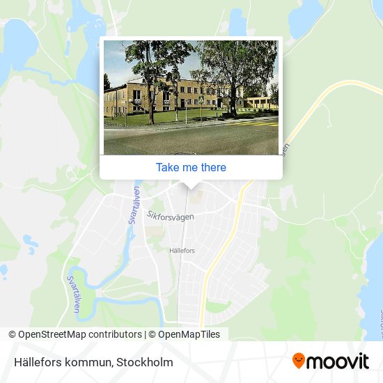 Hällefors kommun map