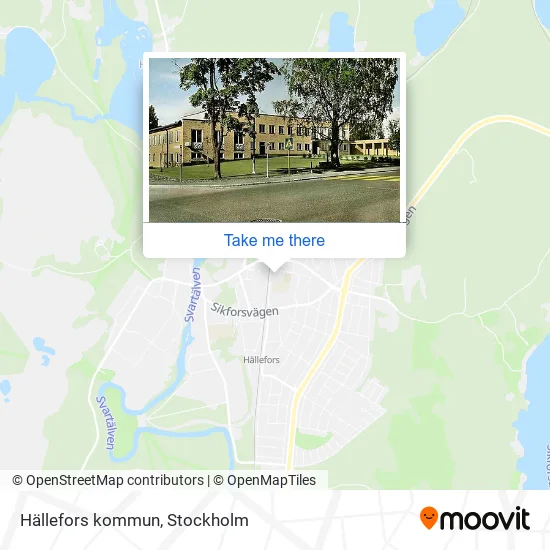 Hällefors kommun map