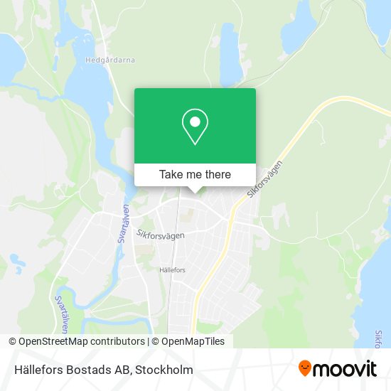 Hällefors Bostads AB map