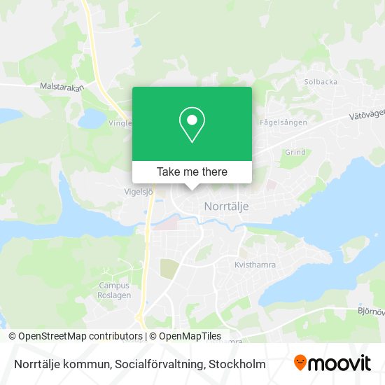 Norrtälje kommun, Socialförvaltning map