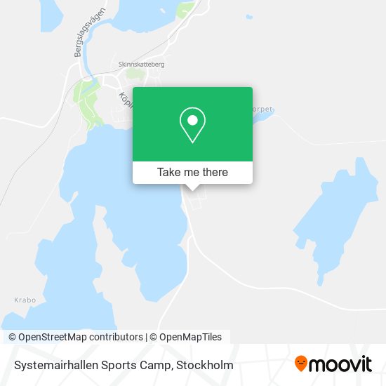 Systemairhallen Sports Camp map