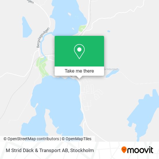 M Strid Däck & Transport AB map