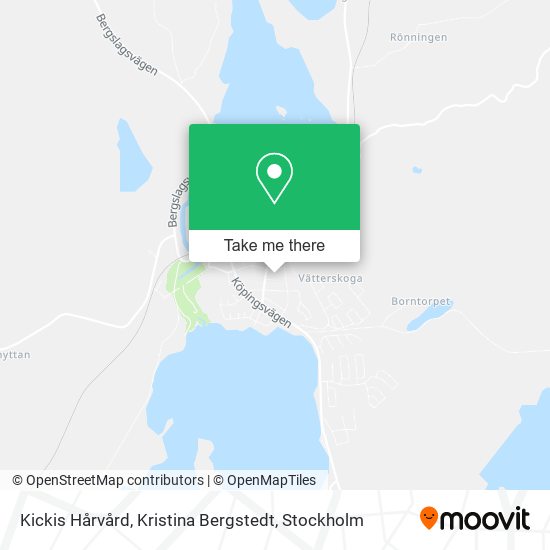 Kickis Hårvård, Kristina Bergstedt map