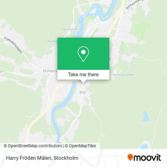 Harry Frödén Måleri map