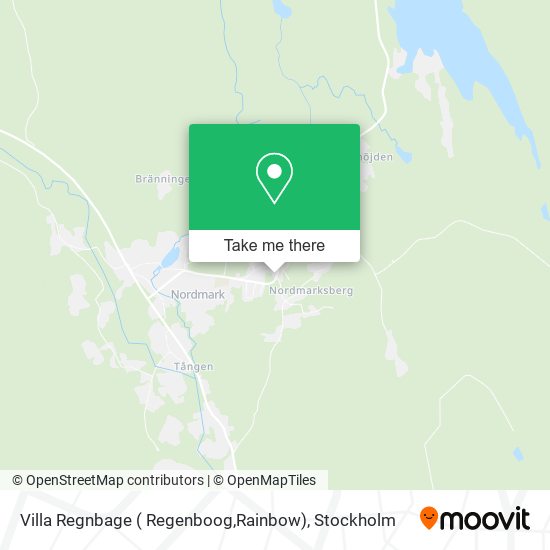Villa Regnbage ( Regenboog,Rainbow) map