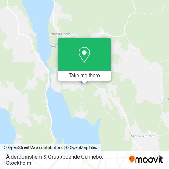 Ålderdomshem & Gruppboende Gunnebo map
