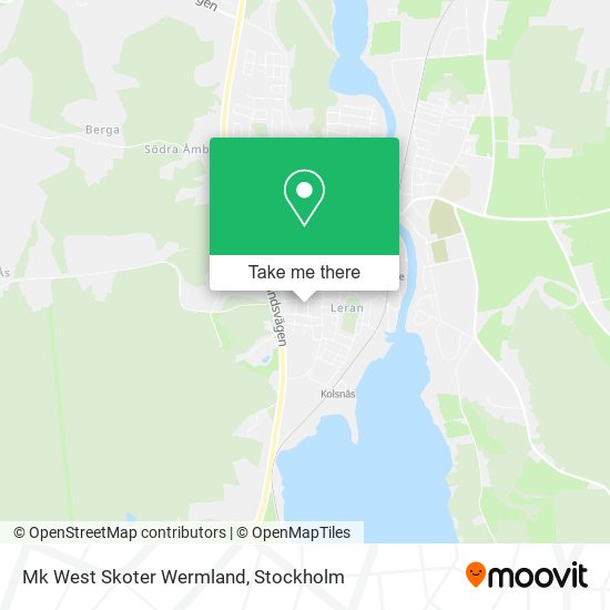 Mk West Skoter Wermland map