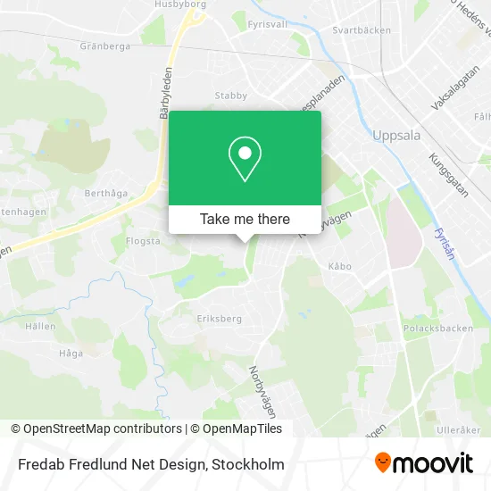Fredab Fredlund Net Design map