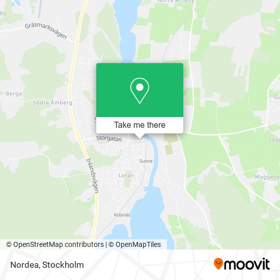 Nordea map