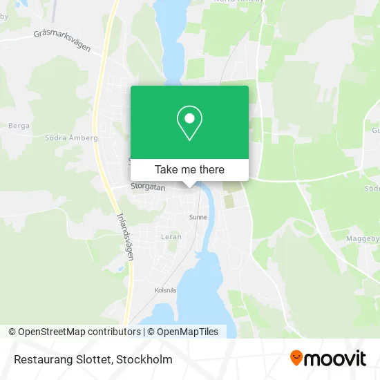 Restaurang Slottet map