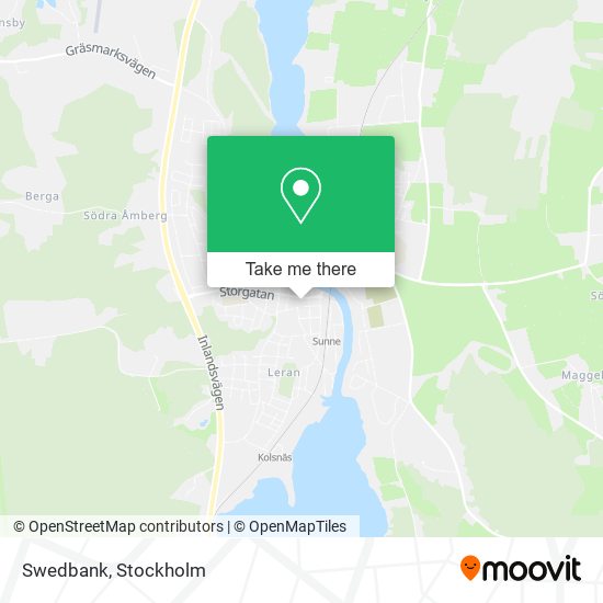 Swedbank map