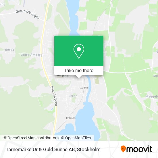 Tärnemarks Ur & Guld Sunne AB map
