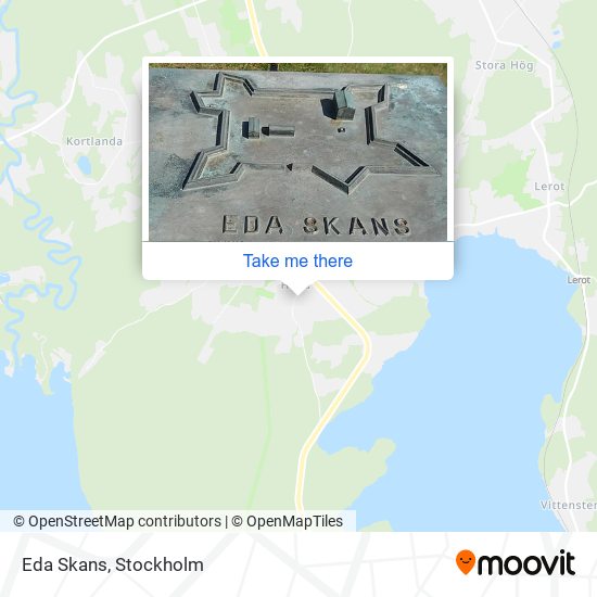 Eda Skans map